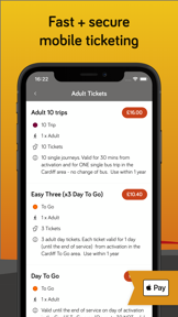 Cardiff Bus screenshot