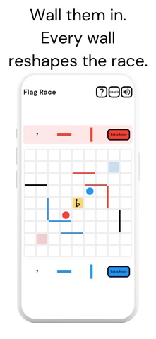 Flag Race: Barricade Game iPhone screenshot
