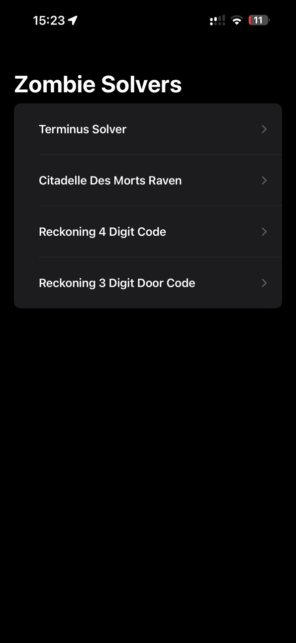 iPhone screenshot