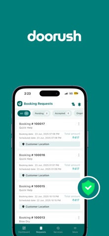 Doorush Partner iPhone screenshot