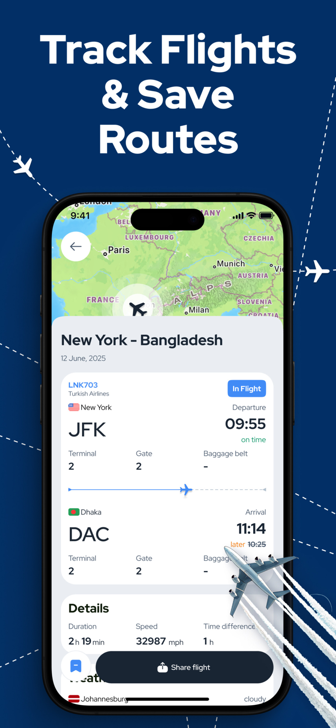 Flight Tracker Live Fly Radar