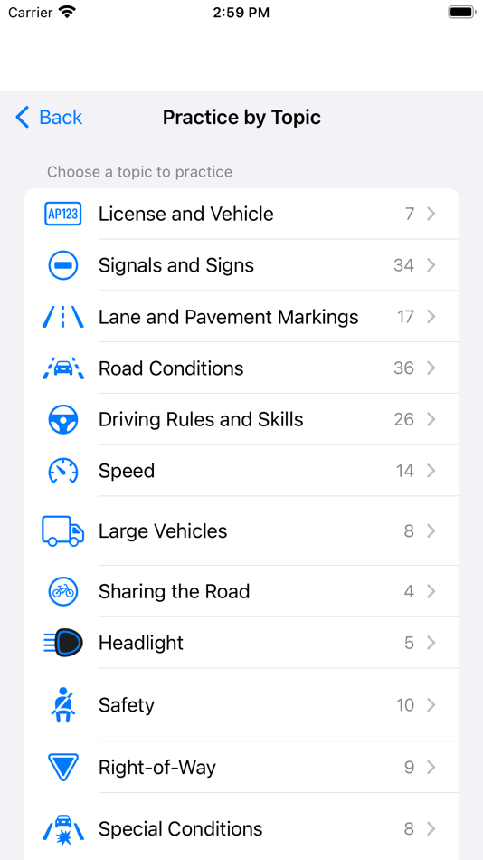 #8. Alberta Driver License Test (iOS) 由: 俊柯 杨