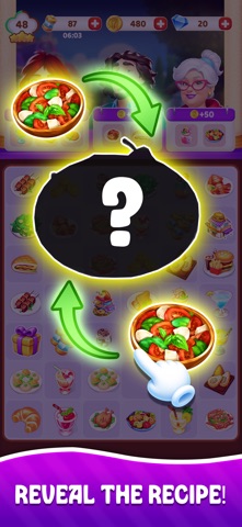 Flavor Voyage Merge Story iPhone screenshot
