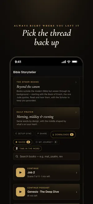Bible Storyteller: Audio screenshot 4