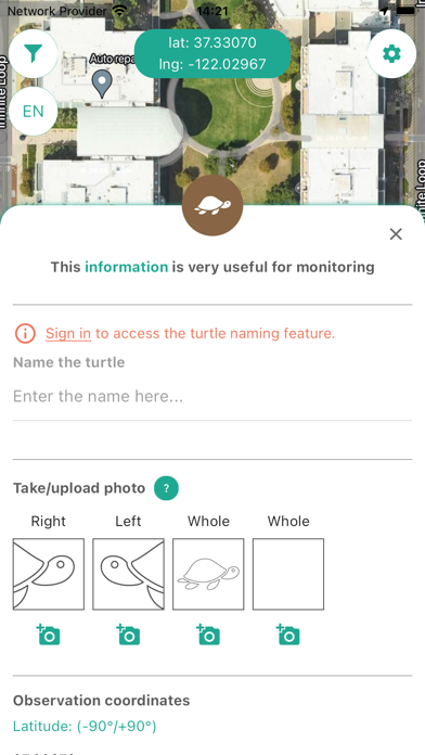 We Spot Turtles! Screenshot