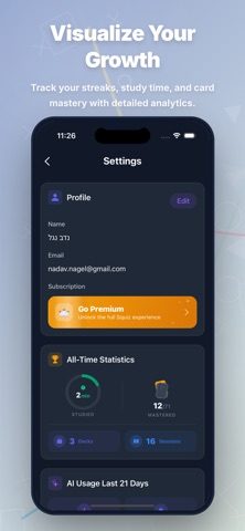 Squiz: AI Flashcards & Quiz screenshot