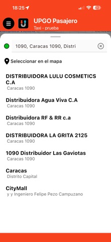 UPGO Pasajero screenshot