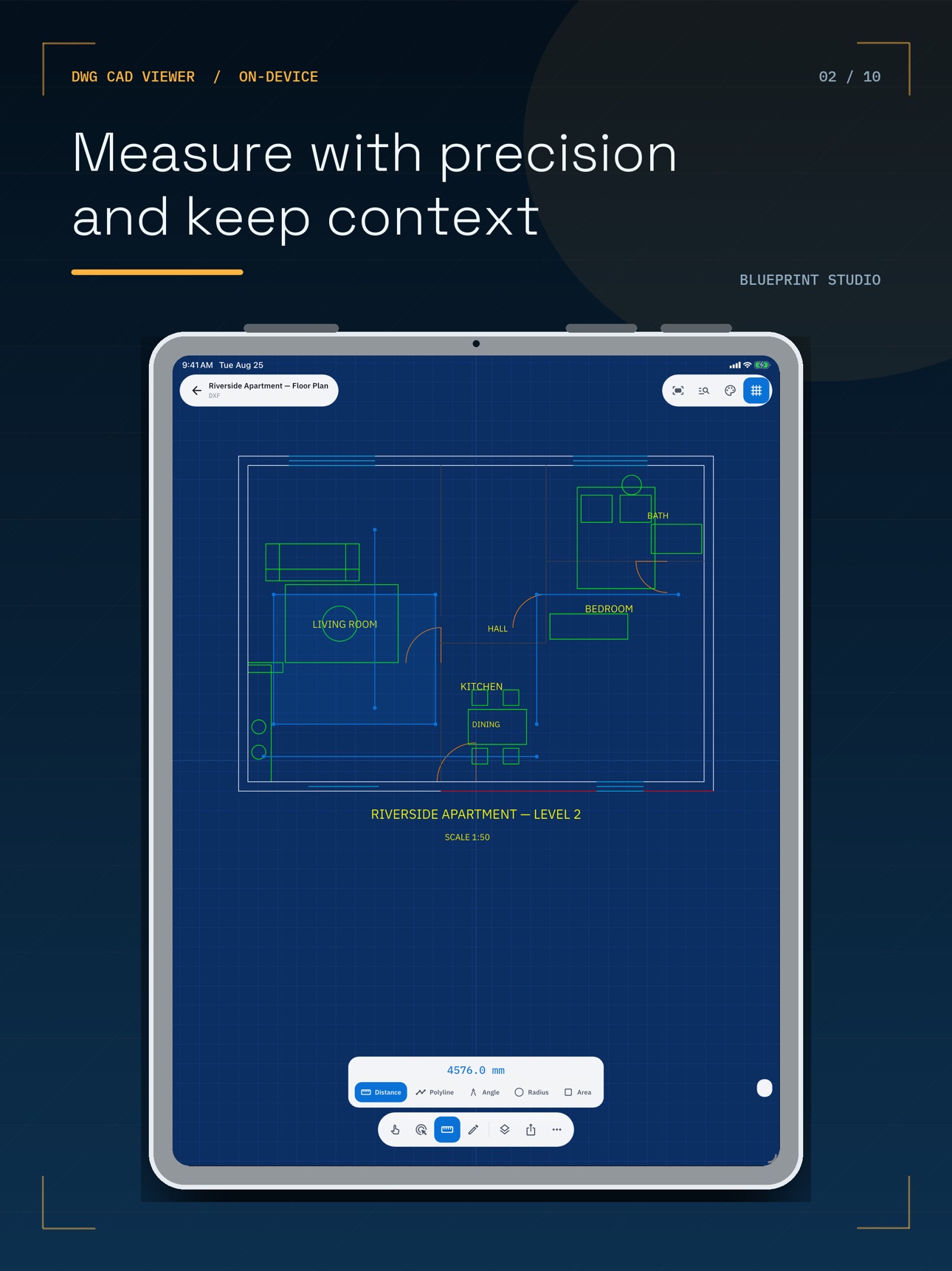 Screenshot 12 of DWG CAD Viewer: DXF, STL