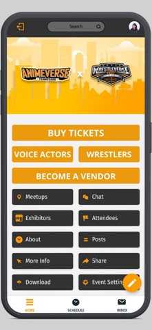 Animeverse Fest Events iPhone screenshot