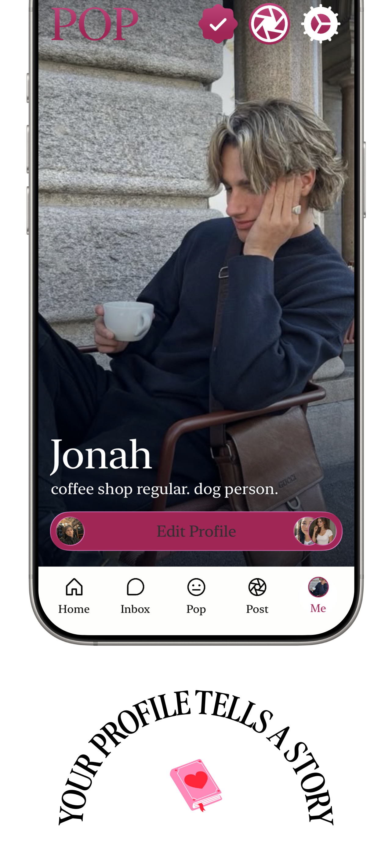 Pop: a social dating app