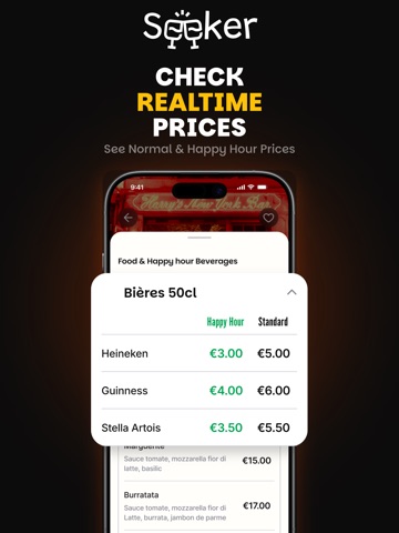 Seeker: Discover Cheap Bars iPad screenshot