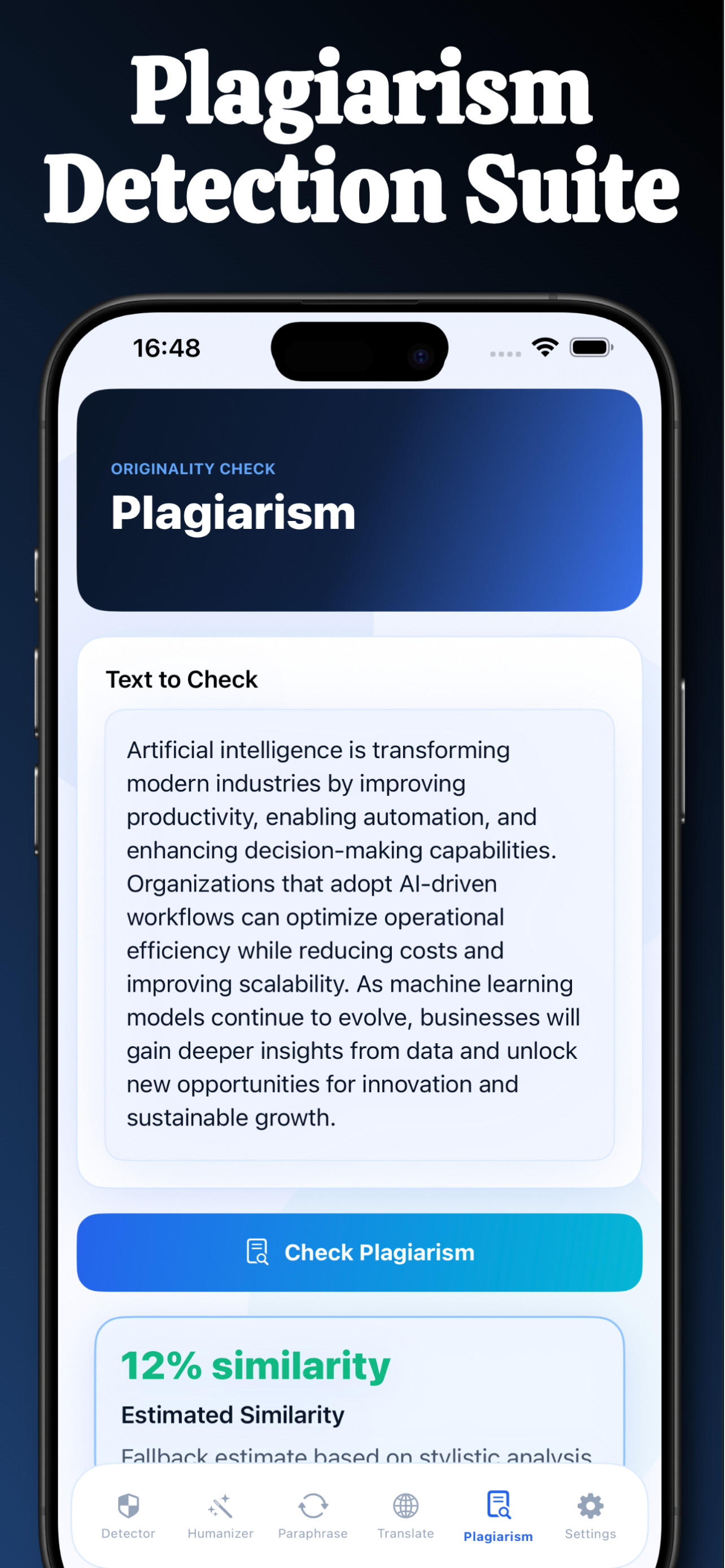 ZeroGPT AI Plagiarism Humanize