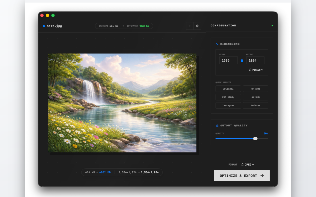 Image Converter on macOS
