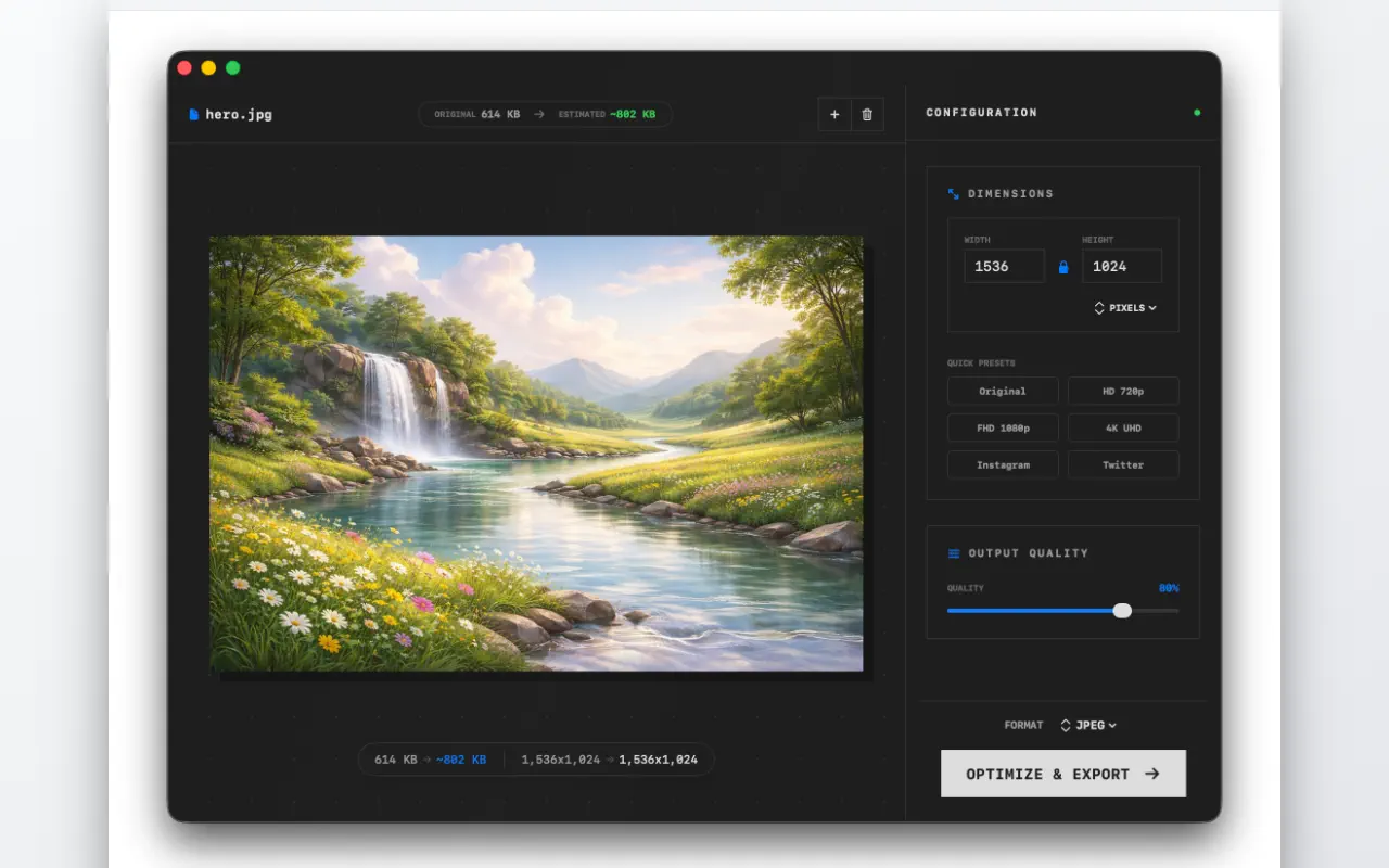 Image Converter on macOS