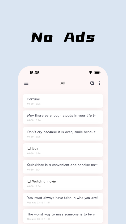 #1. QuickNote-Todo (iOS) 来自: 赛清 林