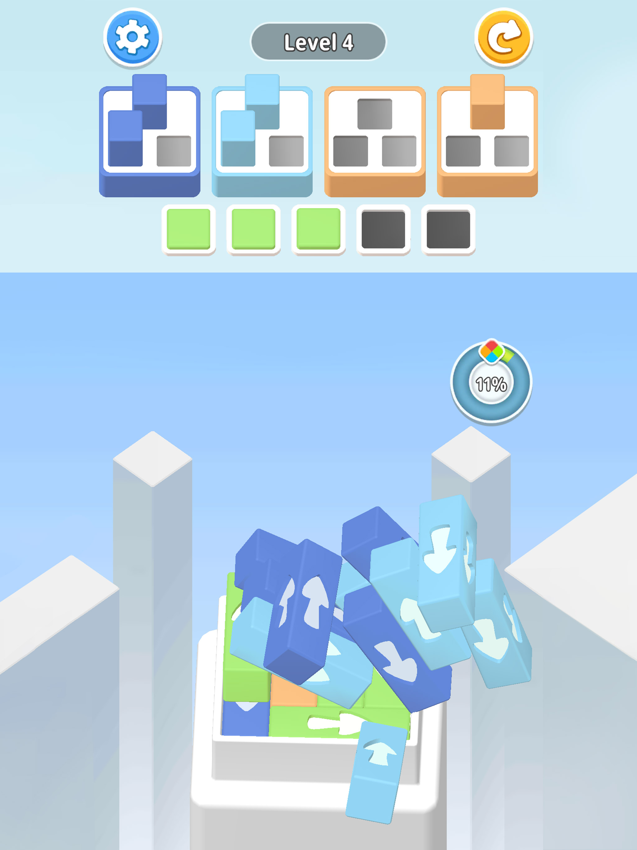Block Away - Tap It Away 3D screenshot 9