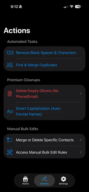 Contacts Manager screenshot 3