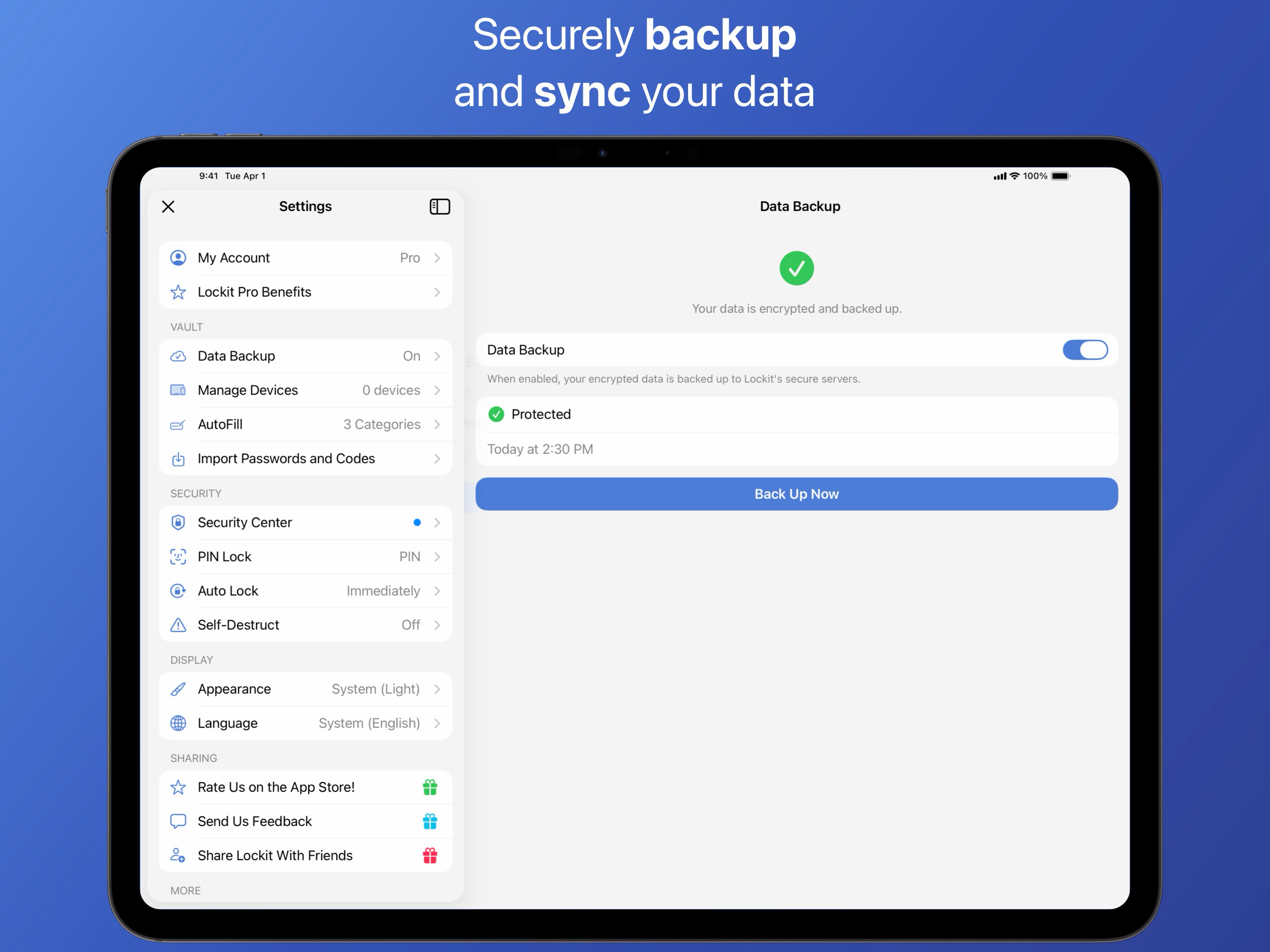 Lockit Secure Password Manager