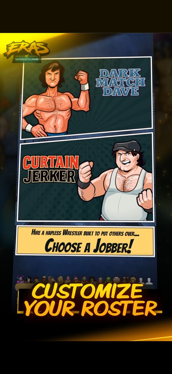 Eras of Wrestling iOS Mod IPA screenshot 4 - iOS game interface