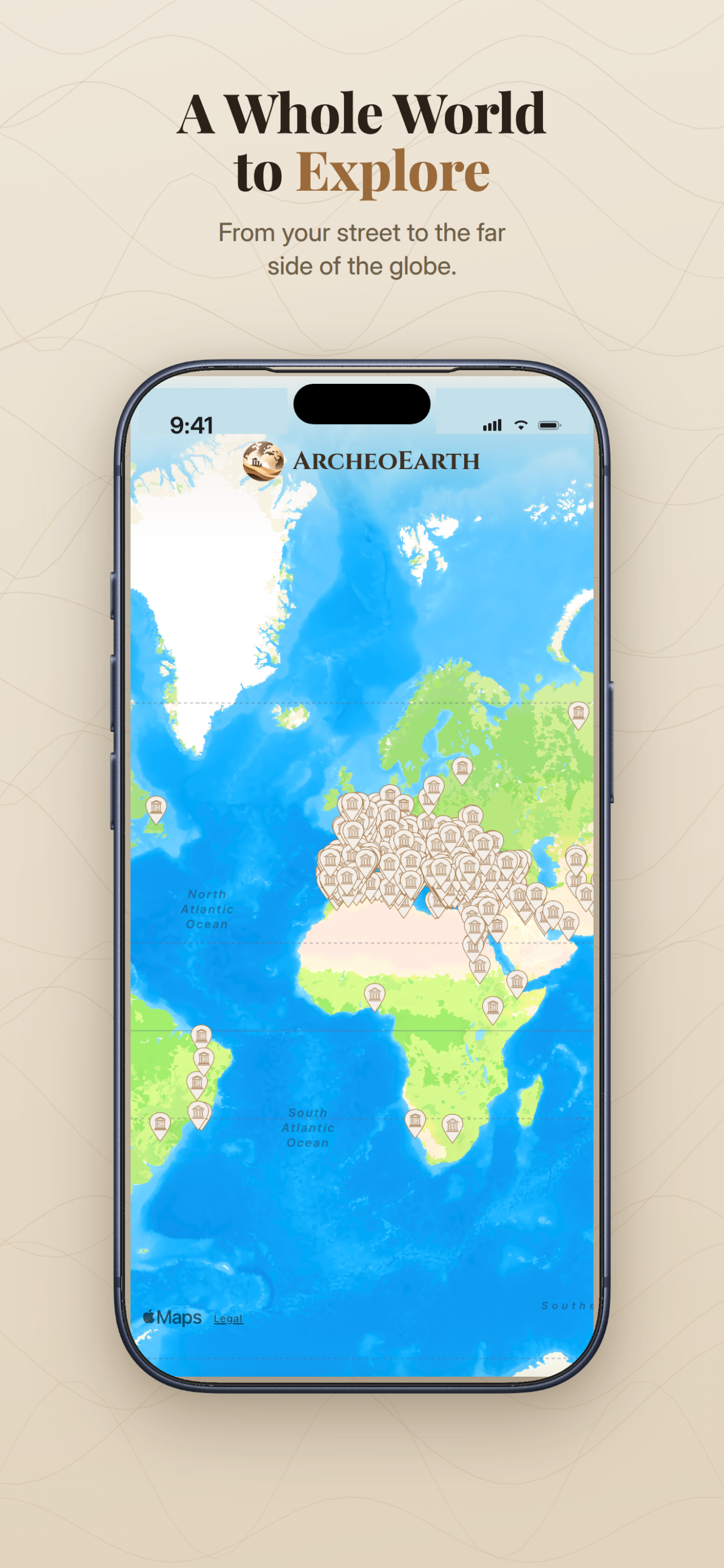 Archeo Earth: History Map