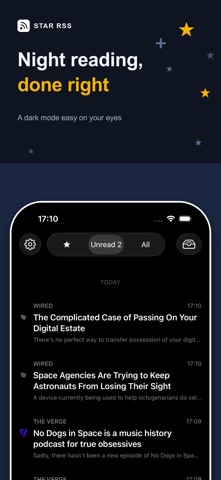 STAR RSS Reader: News & Blogs screenshot