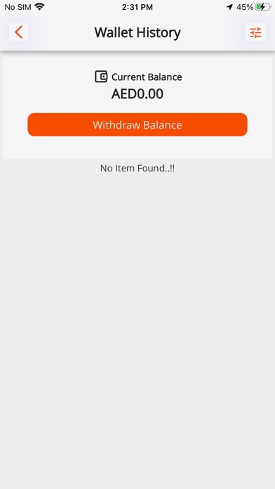 App screenshot