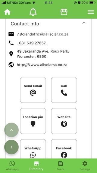 Gro-App screenshot