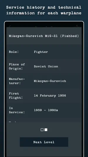 Guess the Cold War Aircraft screenshot 3