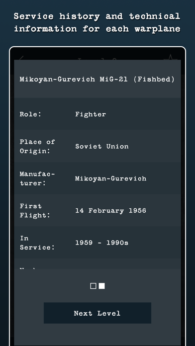 Screenshot #3 pour Guess the Cold War Aircraft