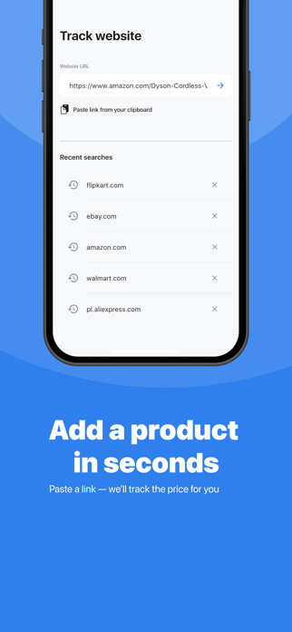 TrackIt - Price Tracker Screenshot 2 of 6
