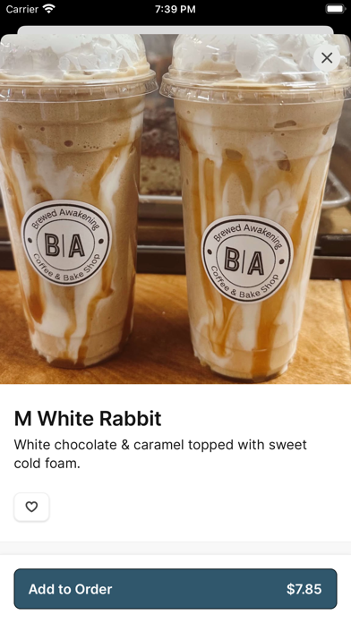 Brewed Awakening To Go iPhone screenshot 4 - Food & Drink app