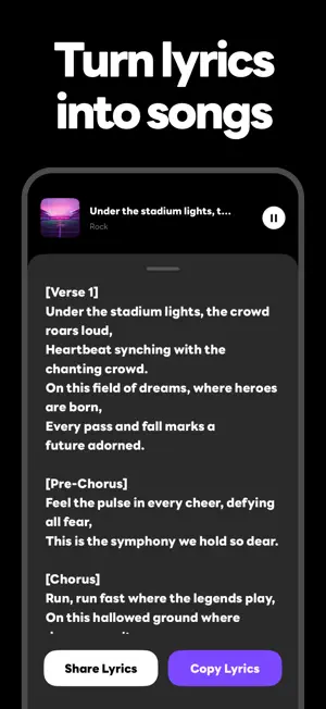 HeyMusic - AI Music Generator screenshot 4