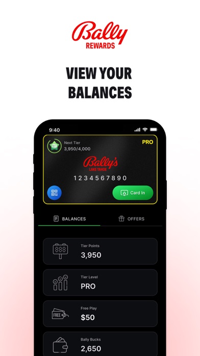 Bally Rewards Screenshot