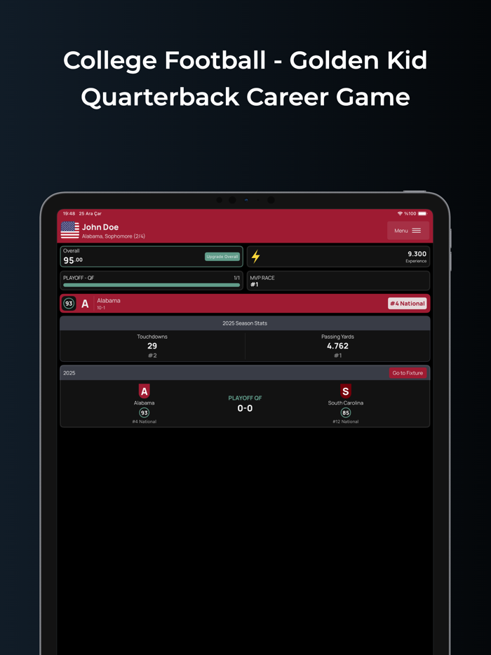 College Football - Golden Kid