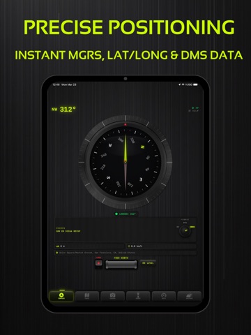 Compass X: GPS Map,Tracker iPad screenshot