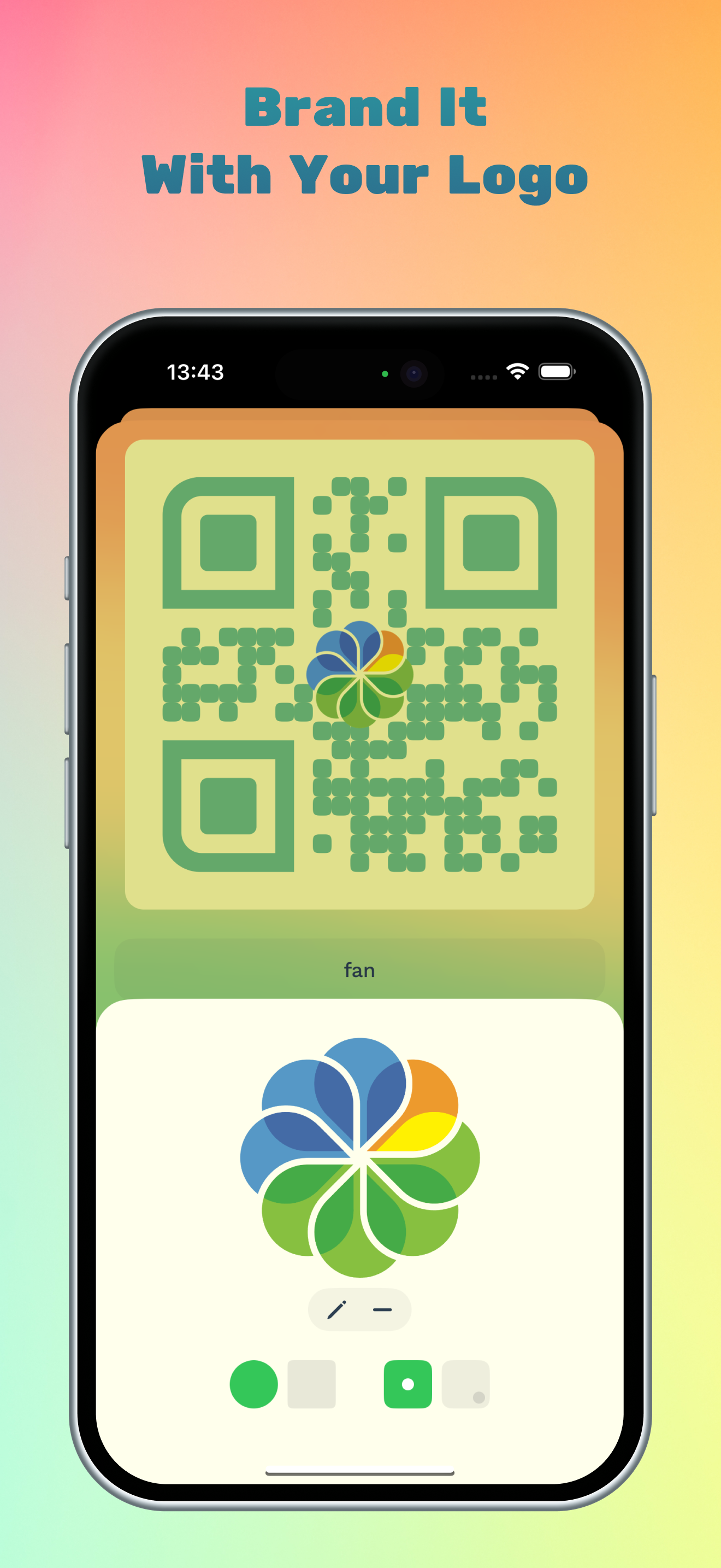 Pretty QR Code Generator