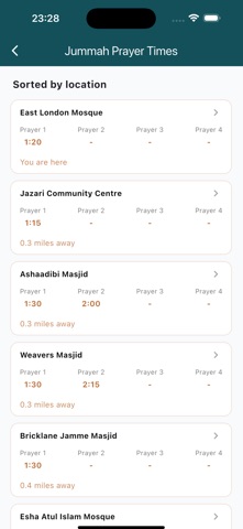 Tower Hamlets Mosques screenshot