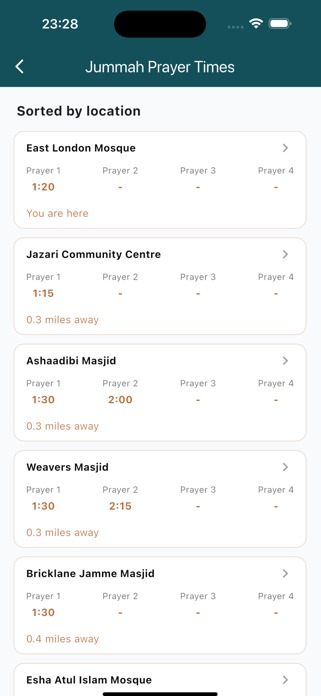 Tower Hamlets Mosques Screenshot 4 of 4