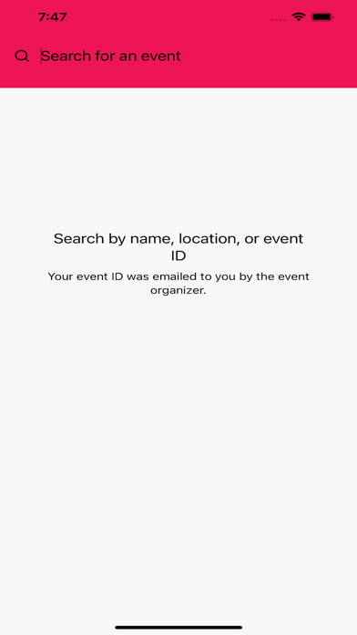 NGPA Events Screenshot