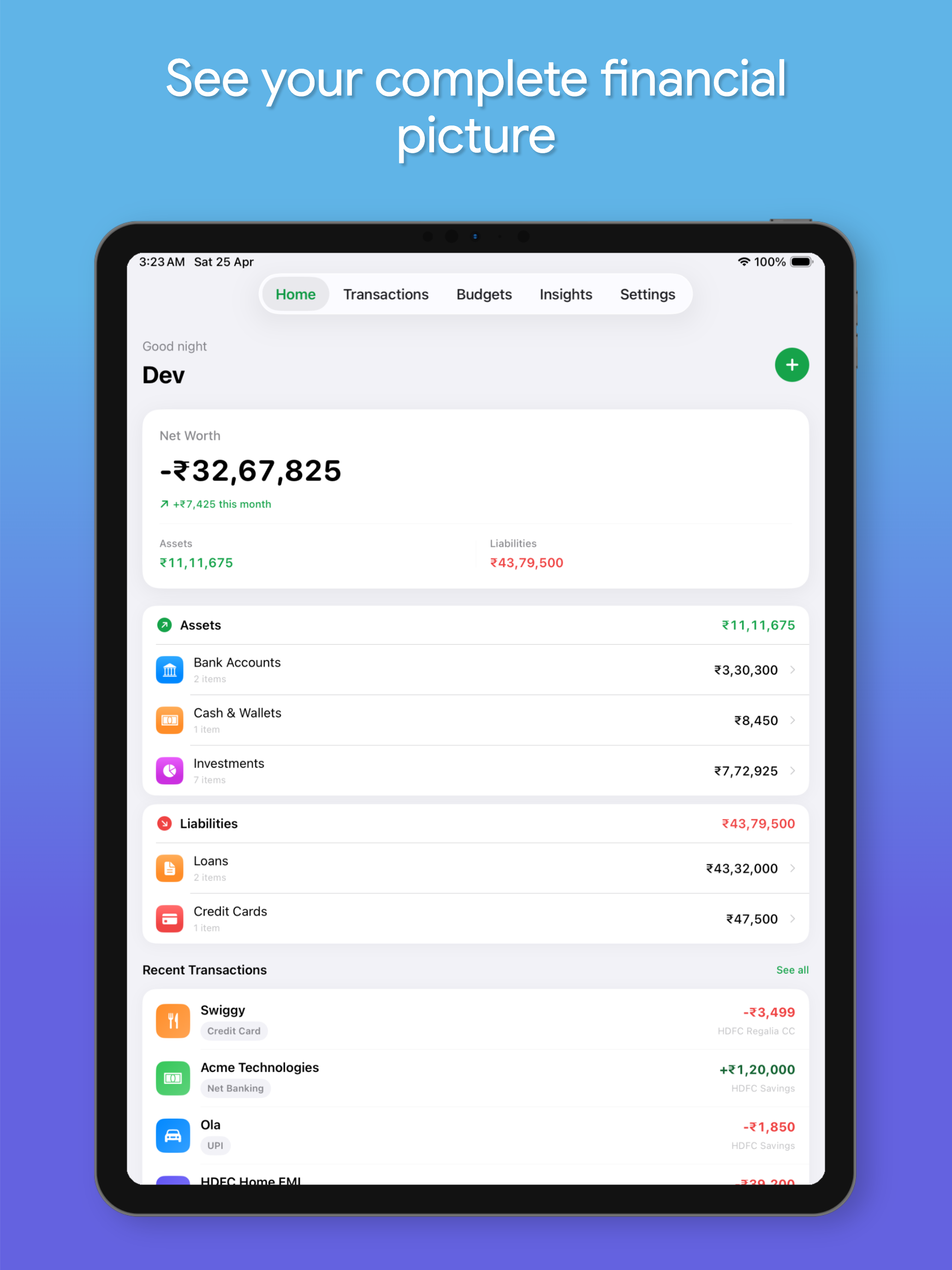 Banyan - Personal Finance App