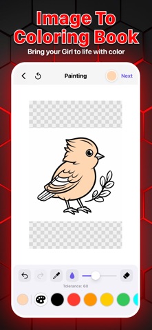 Coloring Book & Paint Pages iPhone screenshot