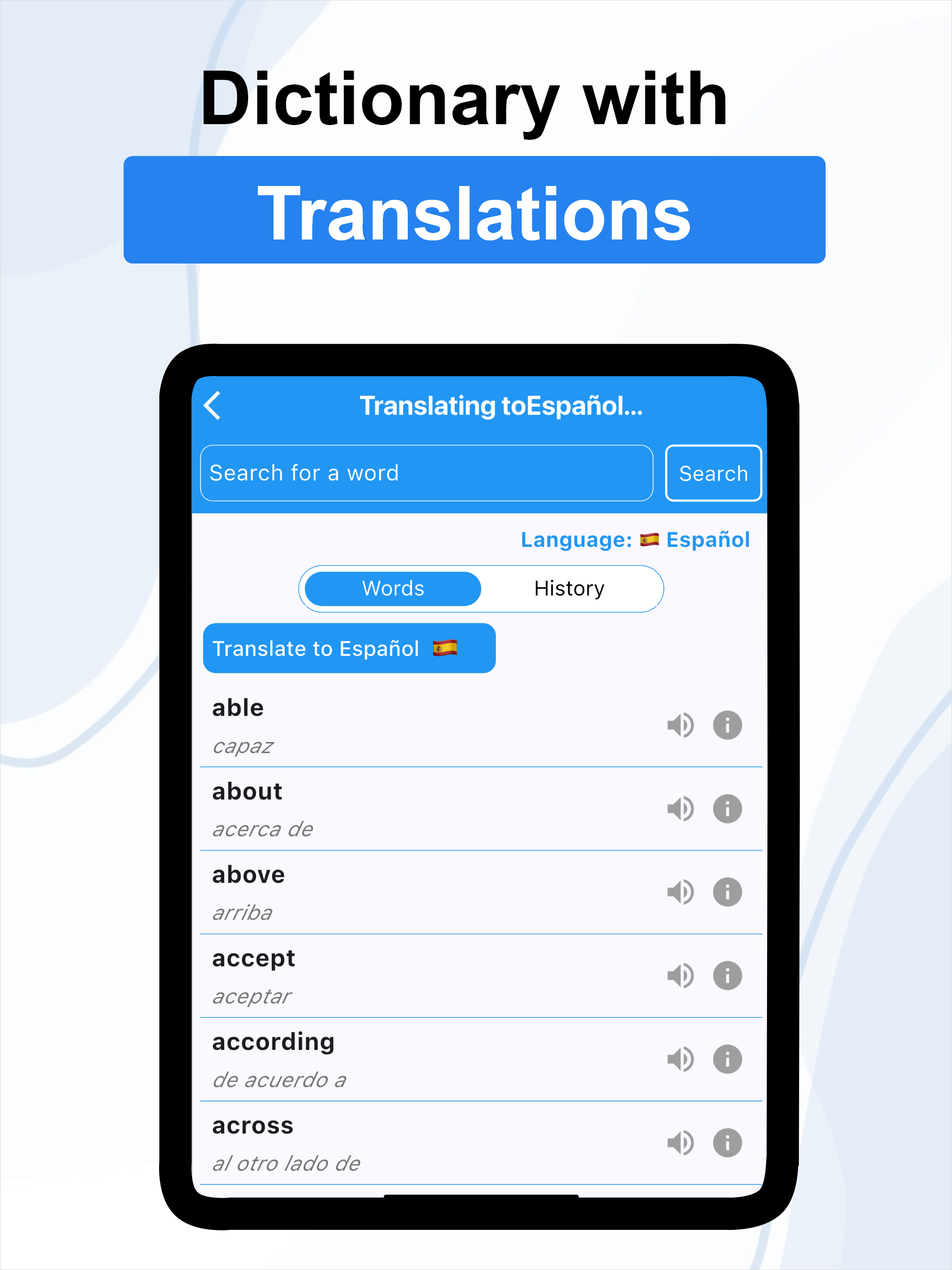 Transcribe Language Translator