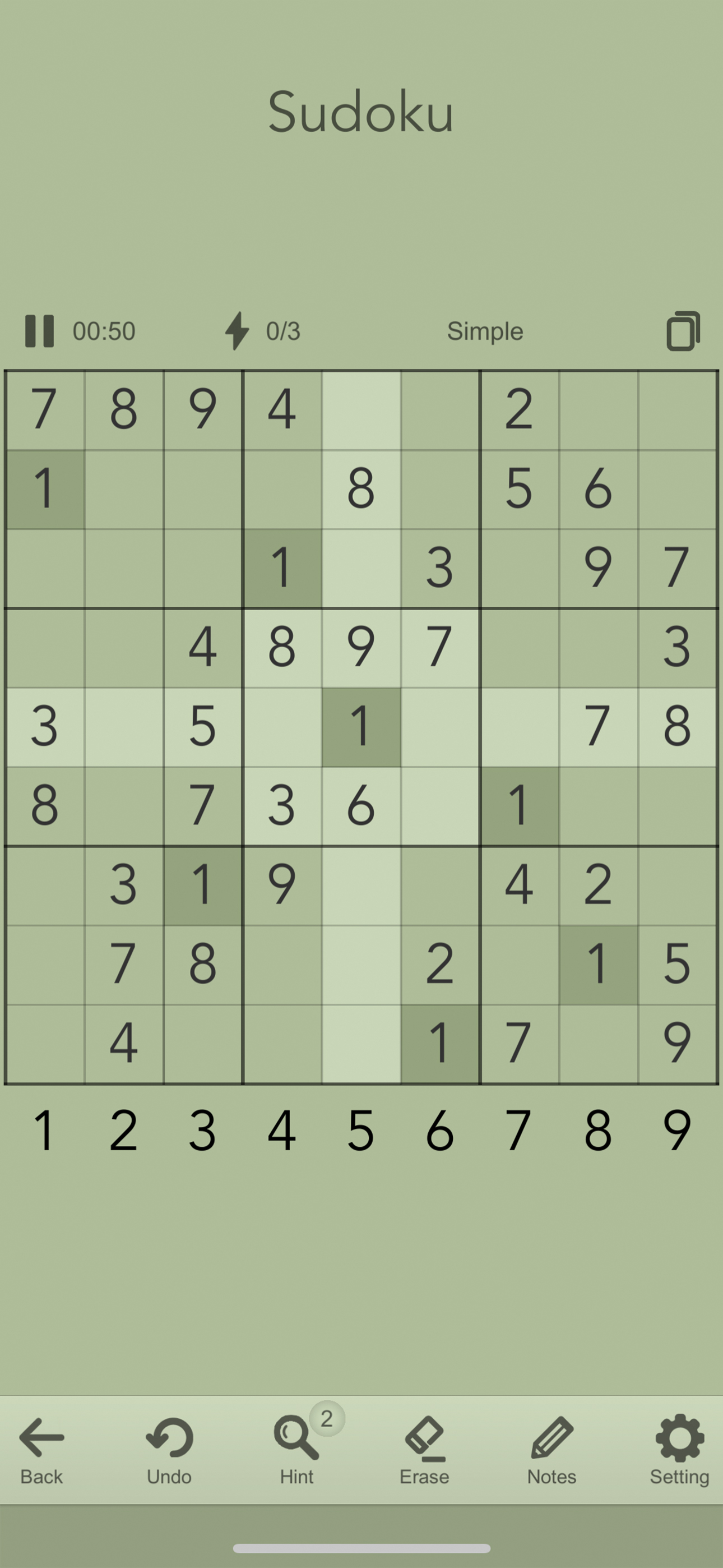 Sudoku Wing - Brain Game