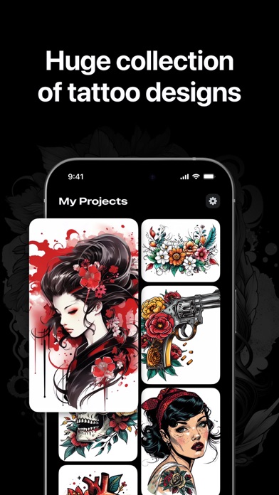 AI Tattoo Generator & Creator Screenshot