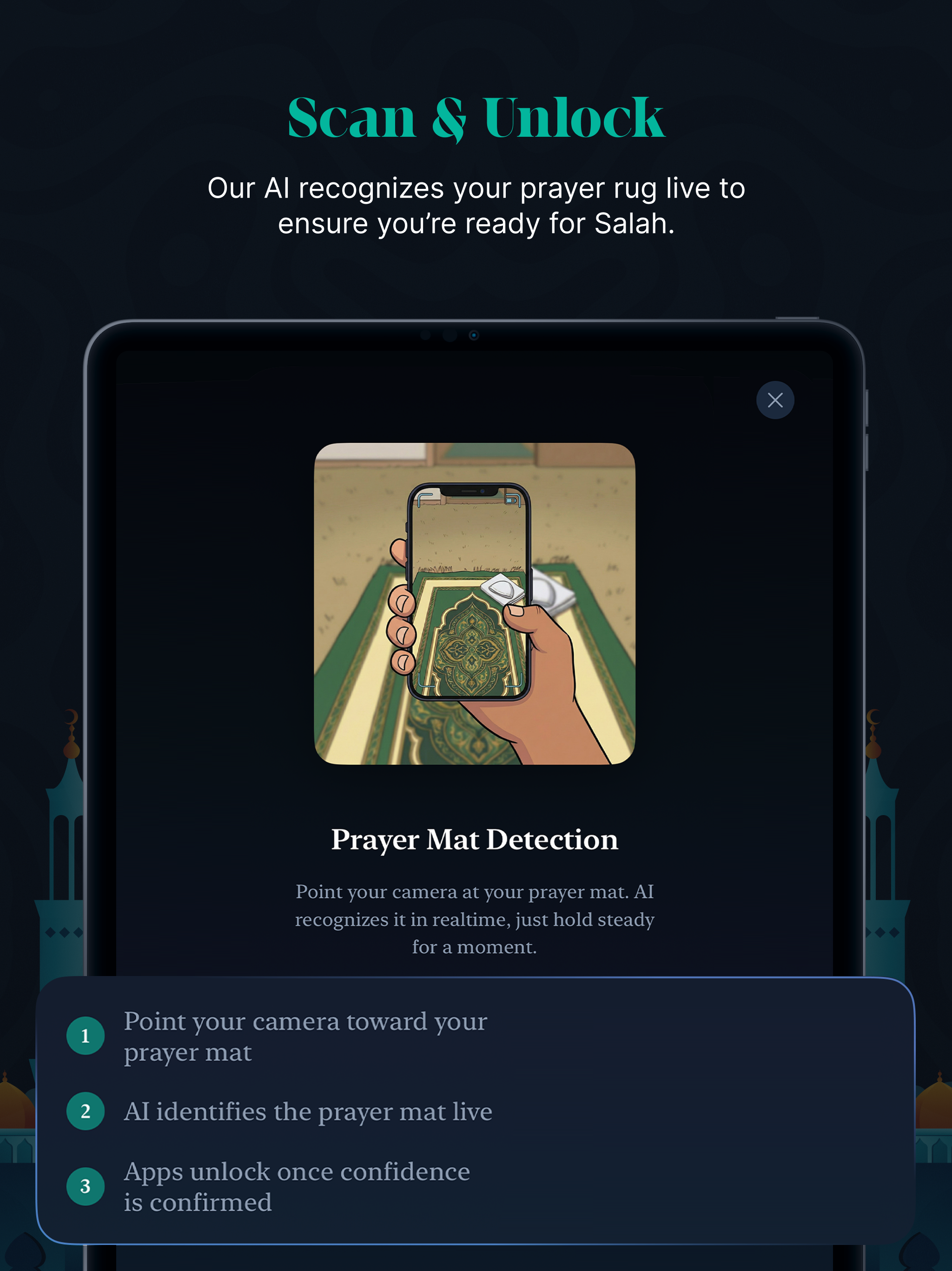 SalahMode: Muslim Prayer Focus