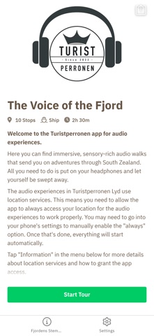Turistperronen Lyd screenshot