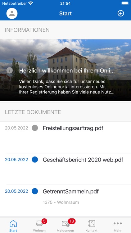 Die 1889 - Onlineportal