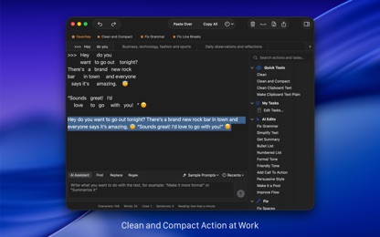 Clean Text screenshot 2