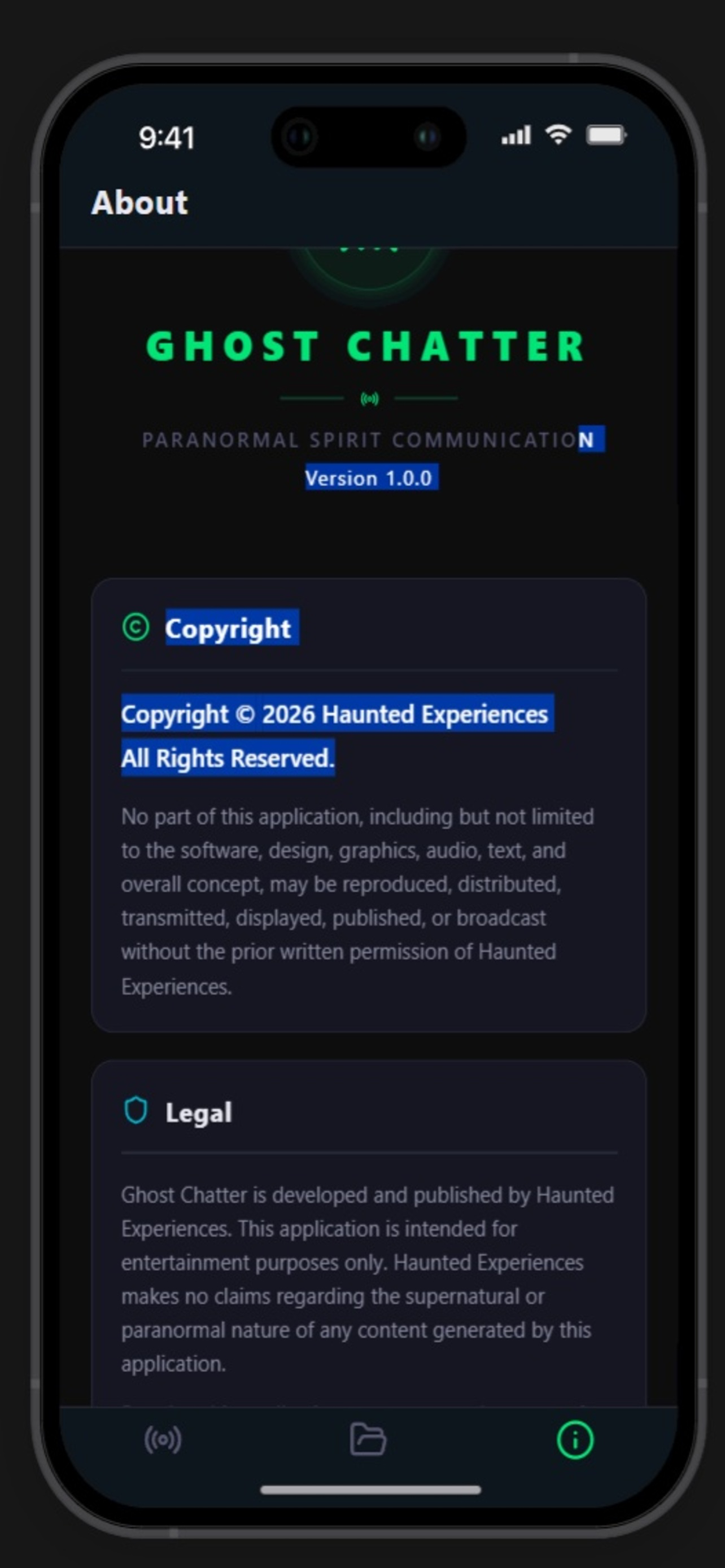 Ghost Chatter Talker screenshot 8