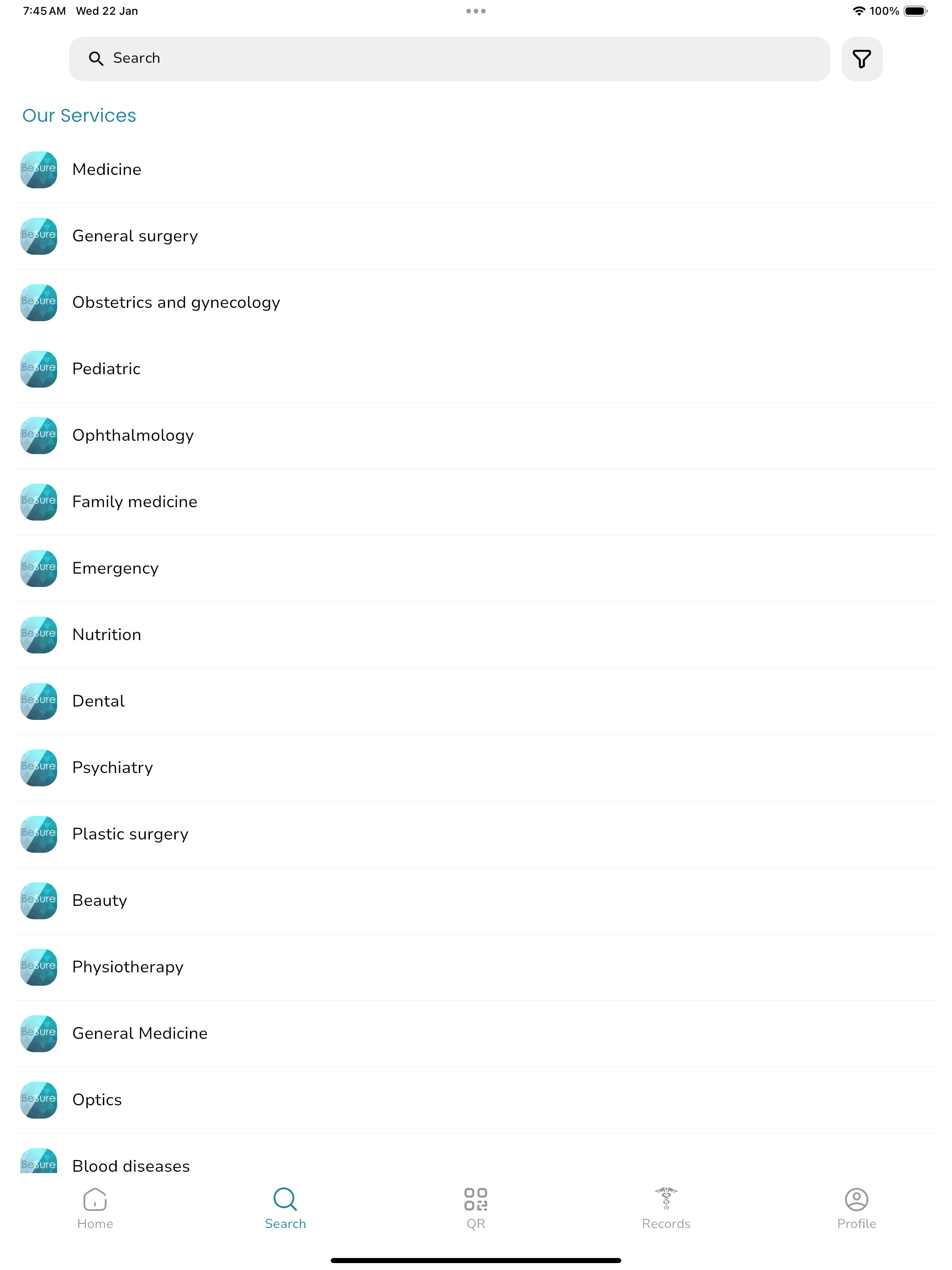 BeSure App